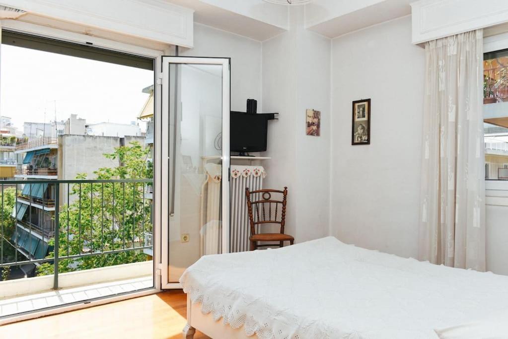 Urban-Vintage Choice 10 Minutes From Acropolis - One Bedroom Athena Bagian luar foto